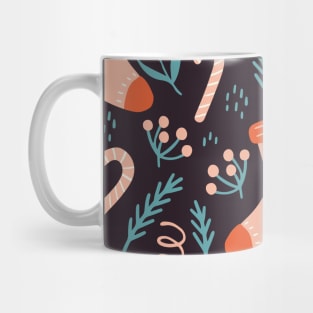 Cute Socks Christmas Seamless Pattern Mug